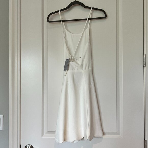 Lulu's Play on Curves Ivory Backless Dress NWT - Picture 4 of 14